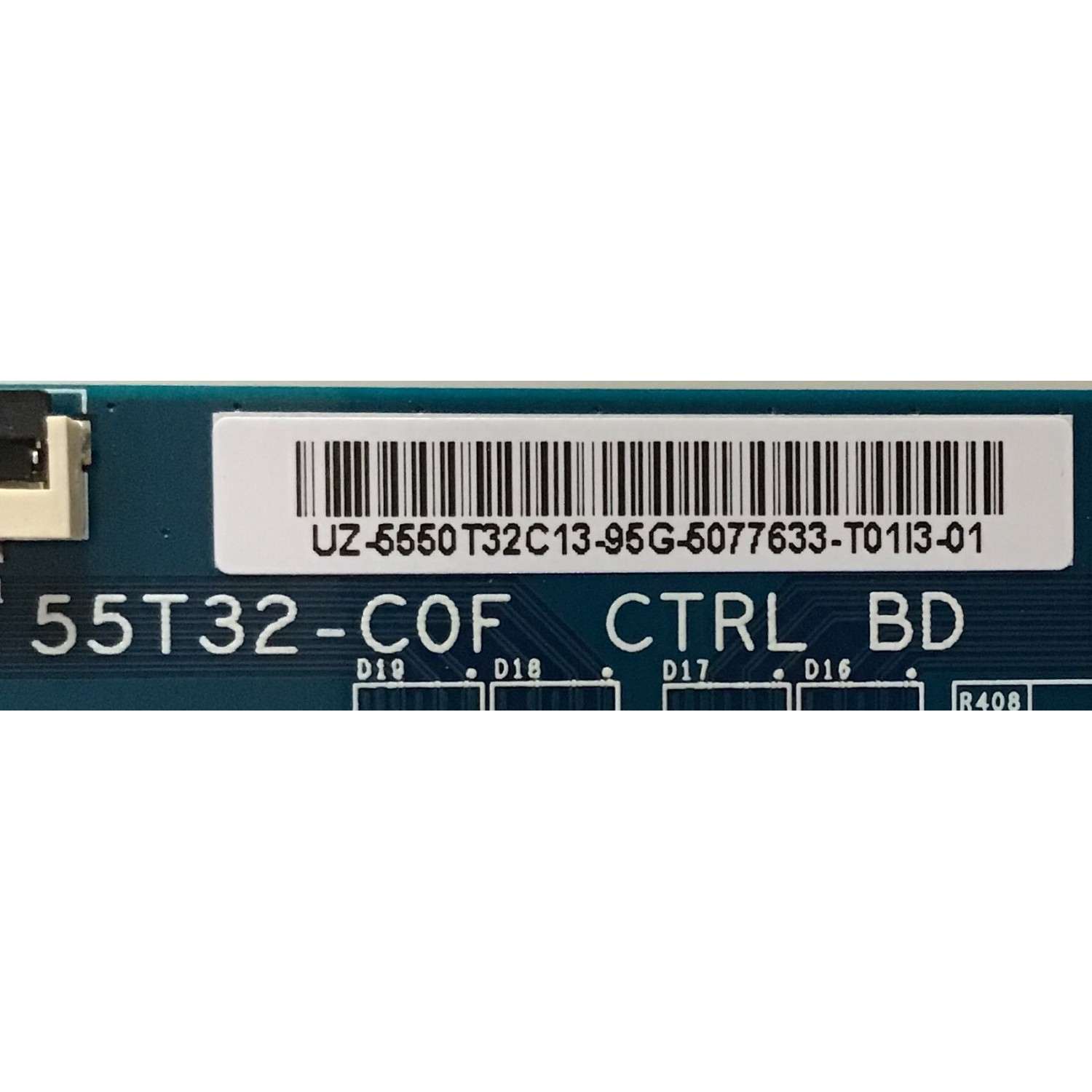 KIT DE TARJETAS PARA TV TOSHIBA / MAIN 631V0G00410 / UC17 VTV-L55731 REV:1A / FUENTE 1T92000001I / FSP134-4FS01 / T-CON 5550T32C13 / 55T32-C0F / PANEL U500DU01 REV:CD2.A  / DISPLAY T500QVN03.7 / MODELO 50LF711U20 - Imagen 4